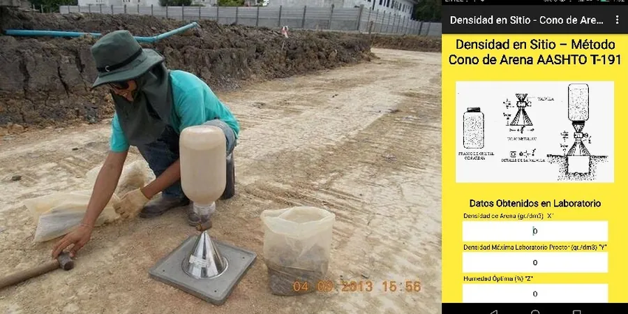 Densidad de Campo por Cono de Arena en Alto Hospicio: Control Normativo Estricto